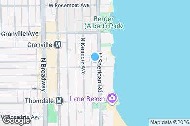 Map image of the property - 6102 N Sheridan Rd