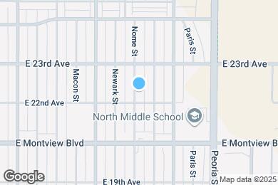 Map image of the property - 2220 Nome St