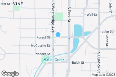 Map image of the property - 441 Forest St