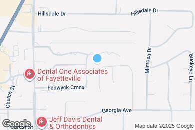 Map image of the property - 535 Circle Dr