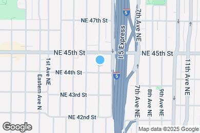 Map image of the property - 4428 4th Ave NE