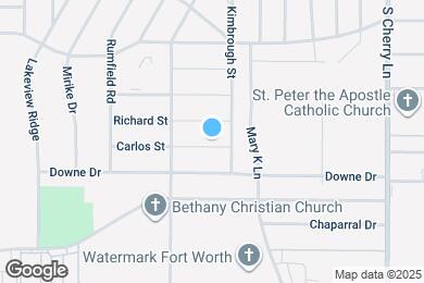 Map image of the property - 8112 Carlos St