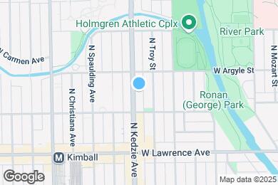 Map image of the property - 4933 N Kedzie Ave