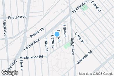 Map image of the property - 716 E 58th St