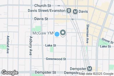 Map image of the property - 1505 Oak Ave