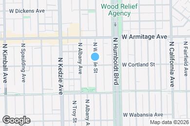 Map image of the property - 1902 N Whipple St