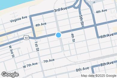 Map image of the property - 521 3rd St