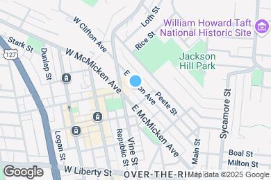 Map image of the property - 55 E Clifton Ave