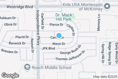 Map image of the property - 9841 Carter Dr
