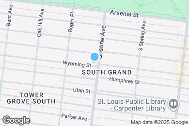 Map image of the property - 3909 Wyoming St