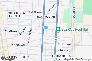 Map image of the property - 305-307-307 E 19th Ave