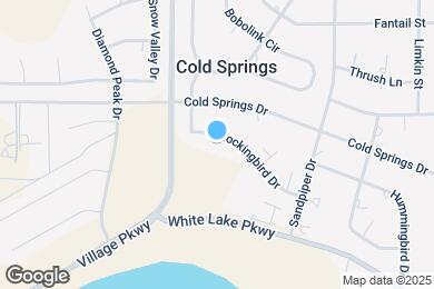 Map image of the property - 17880 Mockingbird Dr