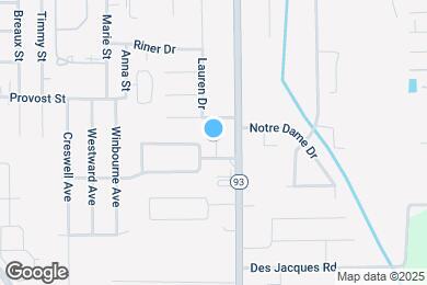 Map image of the property - 100 Cheyenne Dr