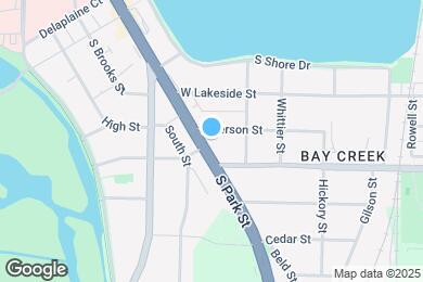 Map image of the property - 1121 S Park St