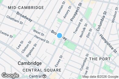 Map image of the property - Room in Shared 3 bed/2 bath home in Central Square (Cambridge)