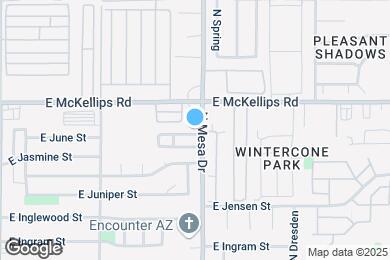 Map image of the property - 1932 N Mesa Dr
