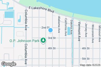 Map image of the property - 212 Tennessee Ave