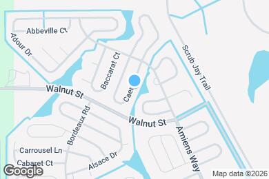 Map image of the property - 313 Caen Ct
