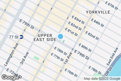 Map image of the property - 301 E 79th St