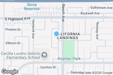 Map image of the property - 6724 Earhart Ave