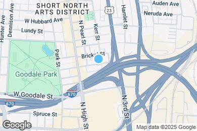 Map image of the property - 61 E Russell St