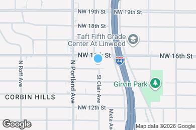 Map image of the property - 3601 NW 15th St