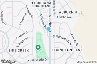 Map image of the property - 1610 S Danube Way