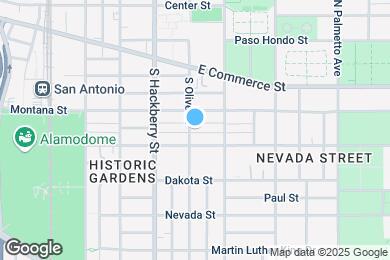 Map image of the property - 222 S Olive St