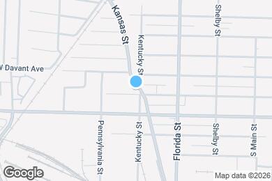 Map image of the property - 2183 Kansas St