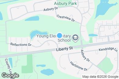 Map image of the property - 2526 Looking Glass Ct