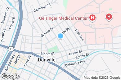 Map image of the property - 986 Ash St