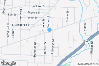 Map image of the property - 422 Lexington Ave