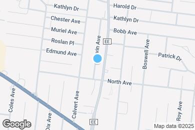 Map image of the property - 3620 Marvin Ave