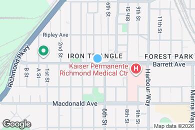 Map image of the property - 512 Barrett Ave