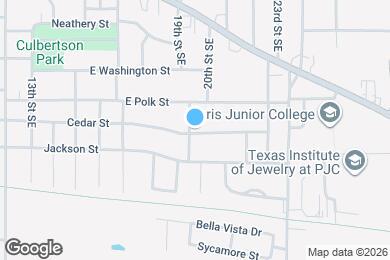 Map image of the property - 1061 19th St SE