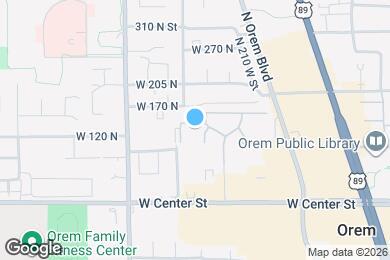 Map image of the property - 263 W Garden Park Dr