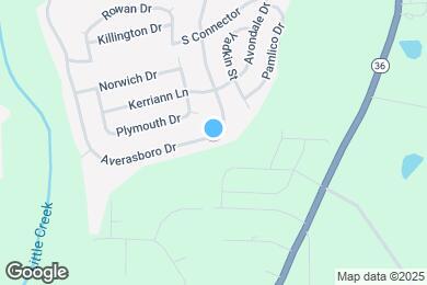 Map image of the property - 267 Averasboro Dr