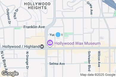 Map image of the property - Fusion Encore Hollywood