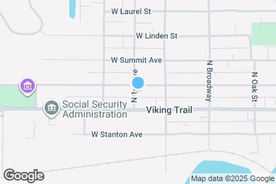 Map image of the property - 729 W Cavour Ave