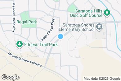 Map image of the property - 1486 Sage View Ct
