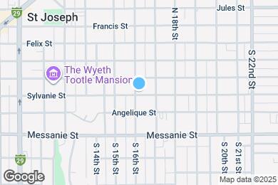 Map image of the property - 325 S 16th St