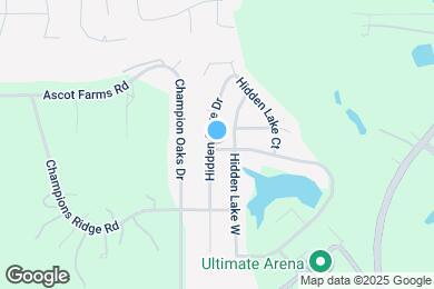 Map image of the property - 28818 Hidden Cove Dr