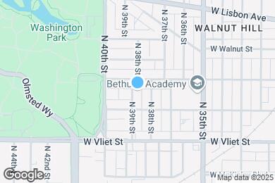 Map image of the property - 1534 N 39th St