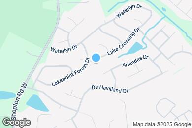 Map image of the property - 14435 Lake Crossing Dr