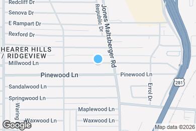Map image of the property - 450 Millwood Ln
