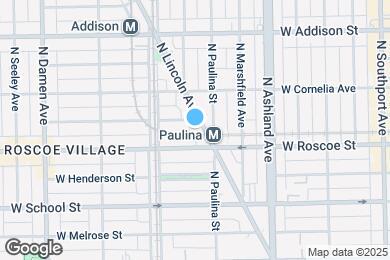 Map image of the property - 3422 N Lincoln Ave