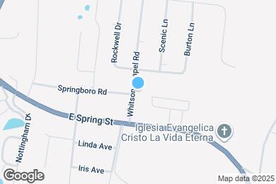 Map image of the property - 620 Whitson Chapel Rd