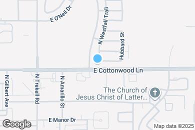 Map image of the property - 1617 N Westfall Trl
