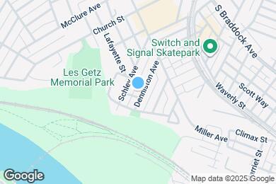 Map image of the property - 7323 Denniston Ave