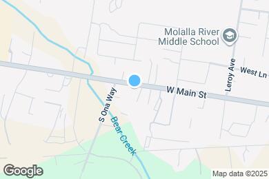 Map image of the property - Bear Creek Apartments